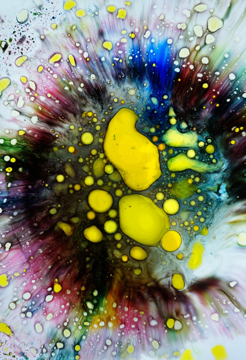 Tie-Dye-Spritzer, 2024 von Steve Pavlovsky