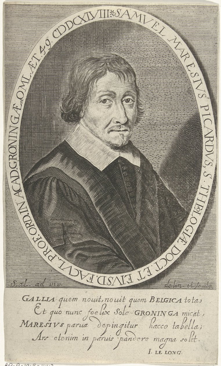 Porträt von Samuel Maresius von Steven van Lamsweerde