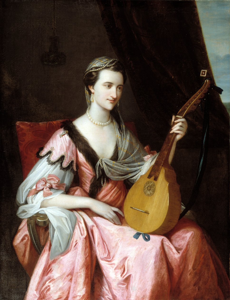 Mary Hopkinson, ca. 1764 von Studio of Benjamin West
