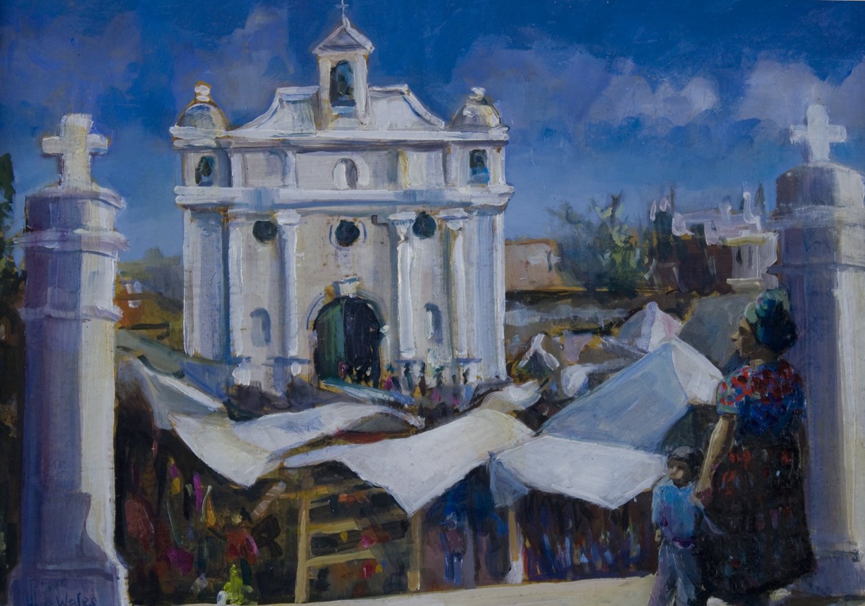 Markttag in Guatemala von Sue Wales