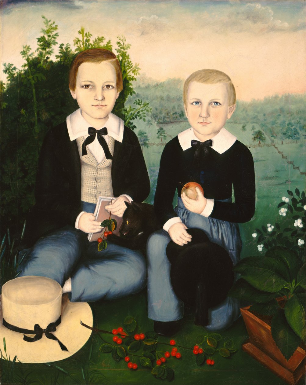 Brüder, ca. 1845 von Susan Catherine Waters
