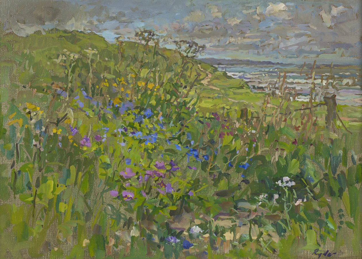 Blumen am Kap in der Nähe von Berwick von Susan Ryder
