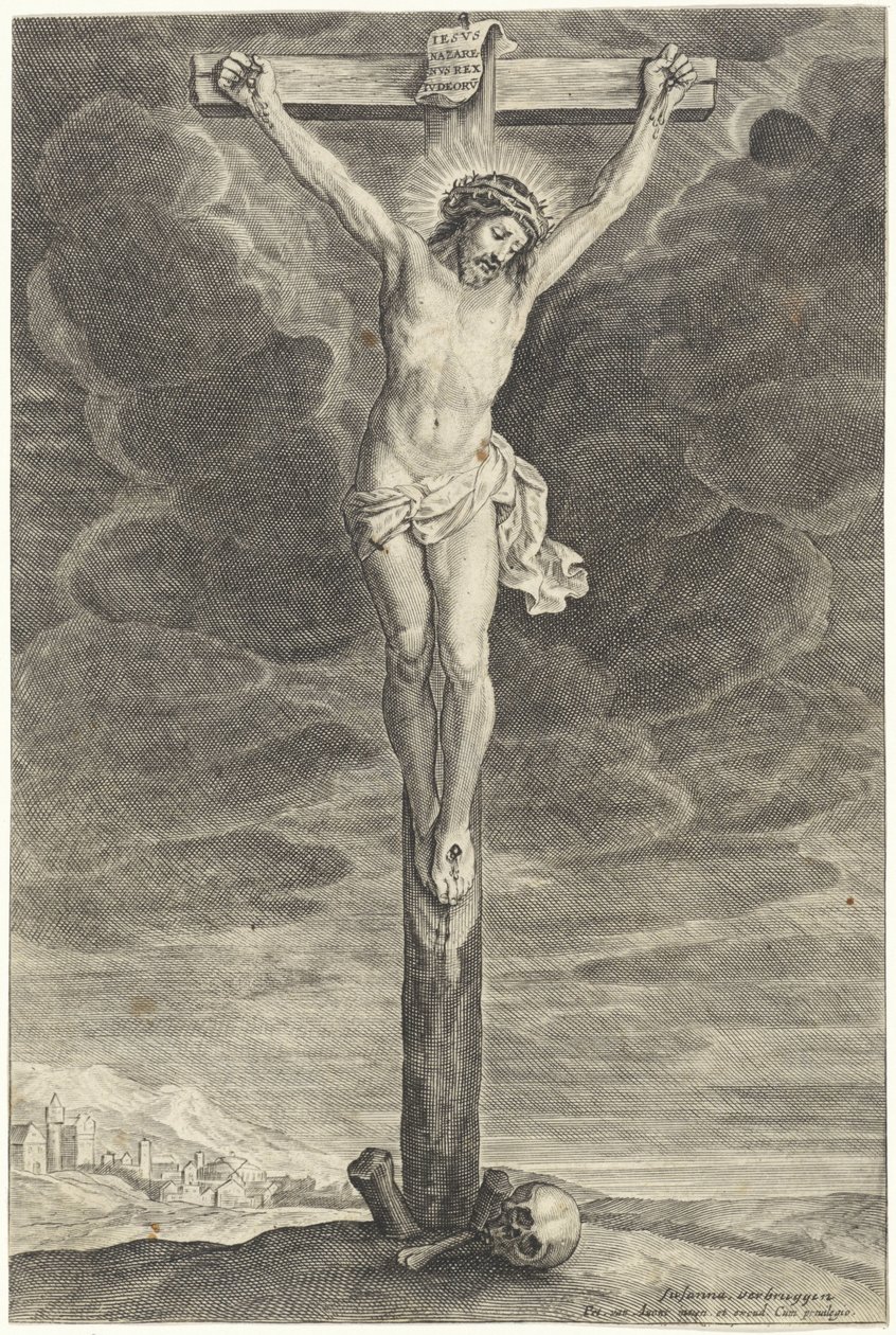 Christus am Kreuz von Susanna Verbruggen