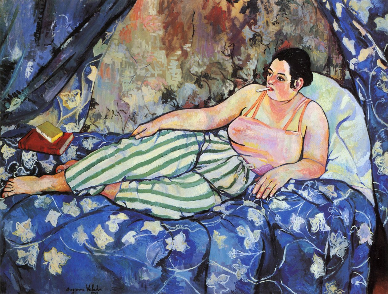 Das Blaue Zimmer von Marie Clementine (Suzanne) Valadon