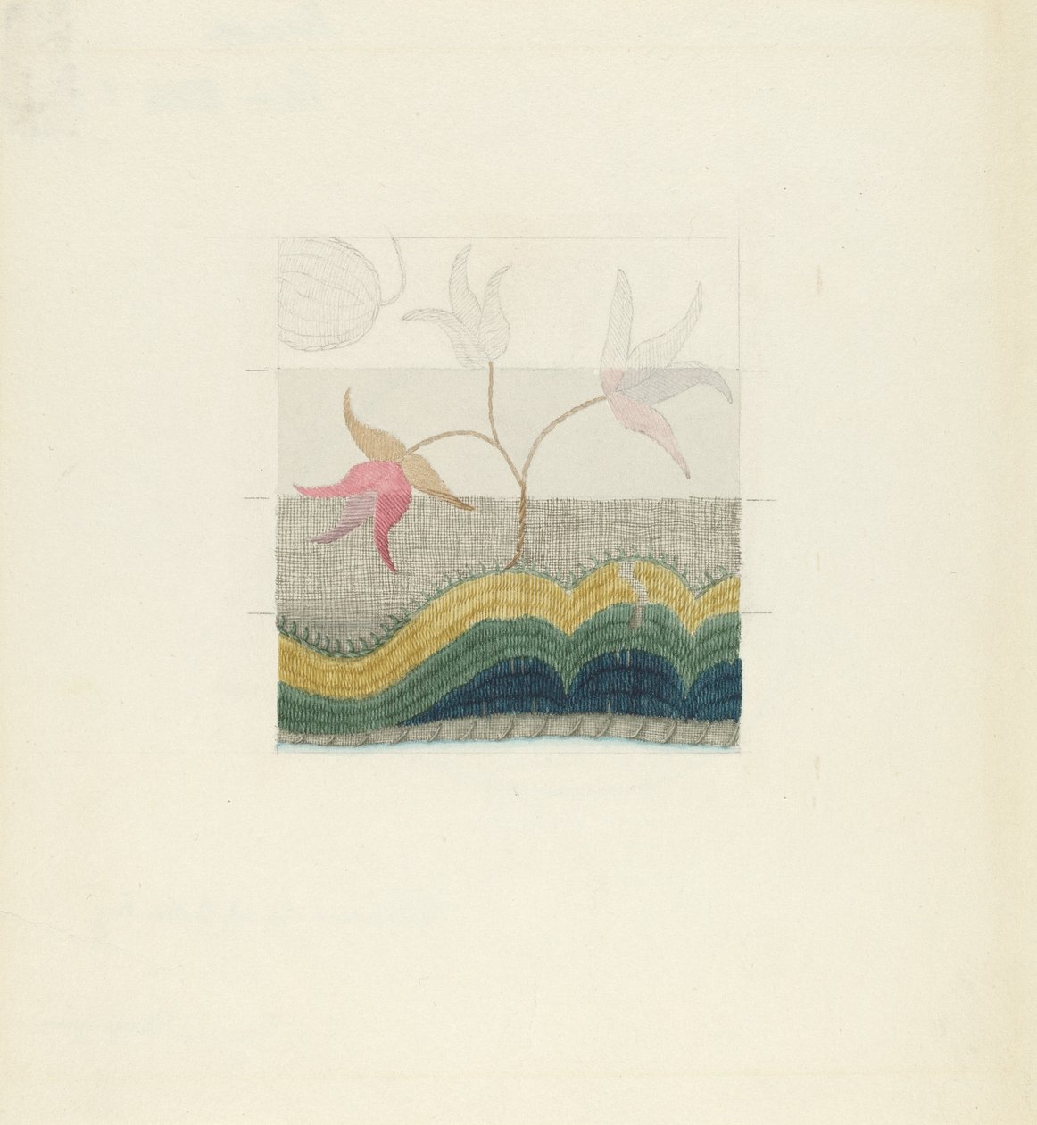 Crewel-Stickerei von Suzanne Chapman
