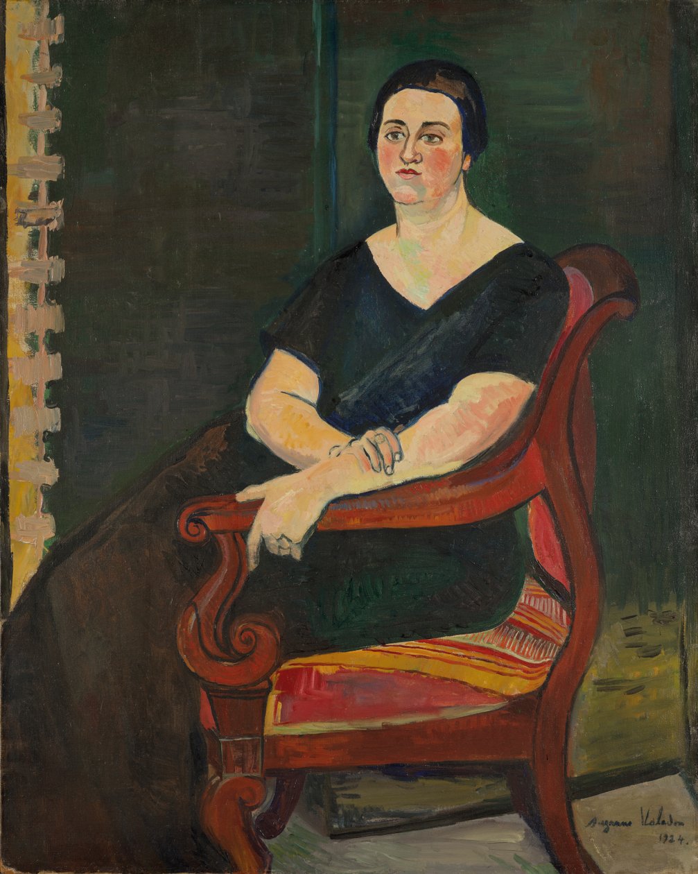 Porträt von Madame Germaine Eisenmann von Suzanne Valadon