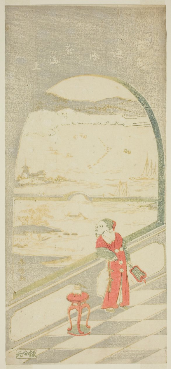 Chinesischer Dichter von Suzuki Harunobu