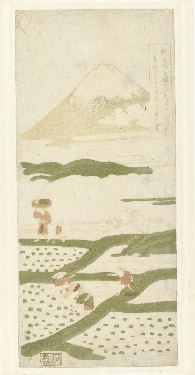 Reispflanzer von Suzuki Harunobu