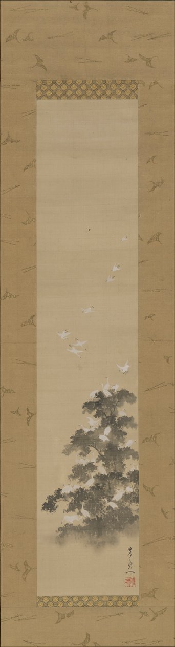 Reiher von Suzuki Kiitsu