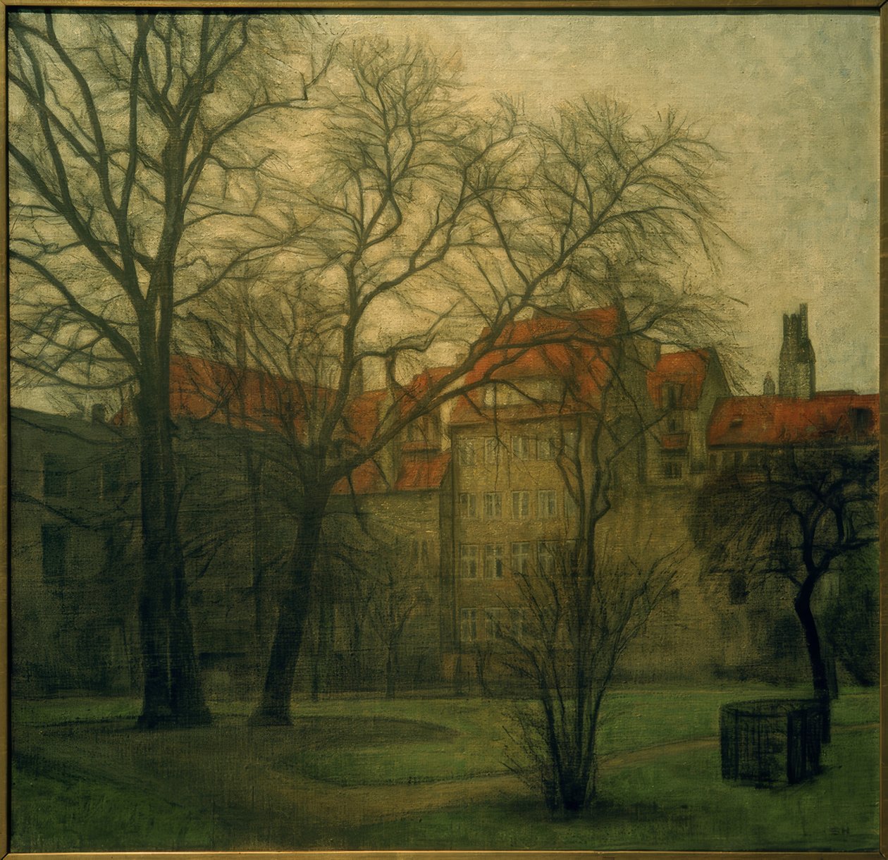 Kopenhagen (Dänemark) von Svend Hammershöi