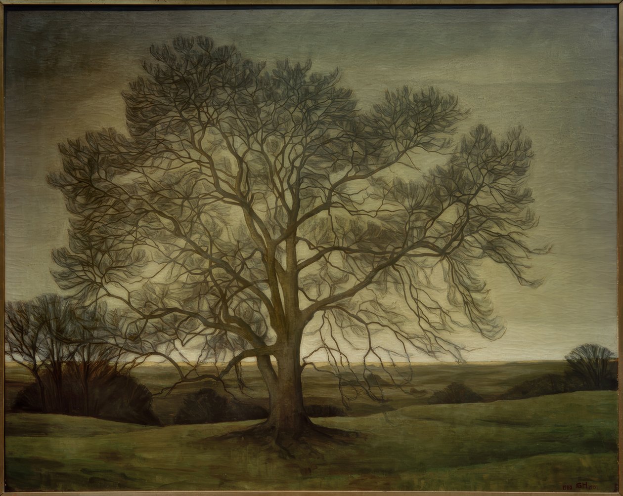 Landschaft 1901 von Svend Hammershöi