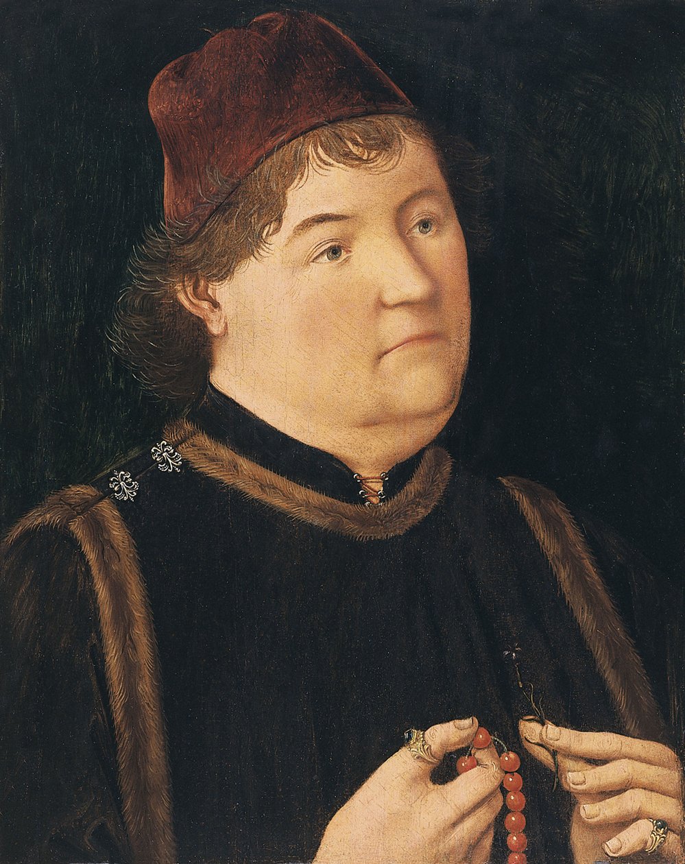Porträt eines Mannes von Swabian master