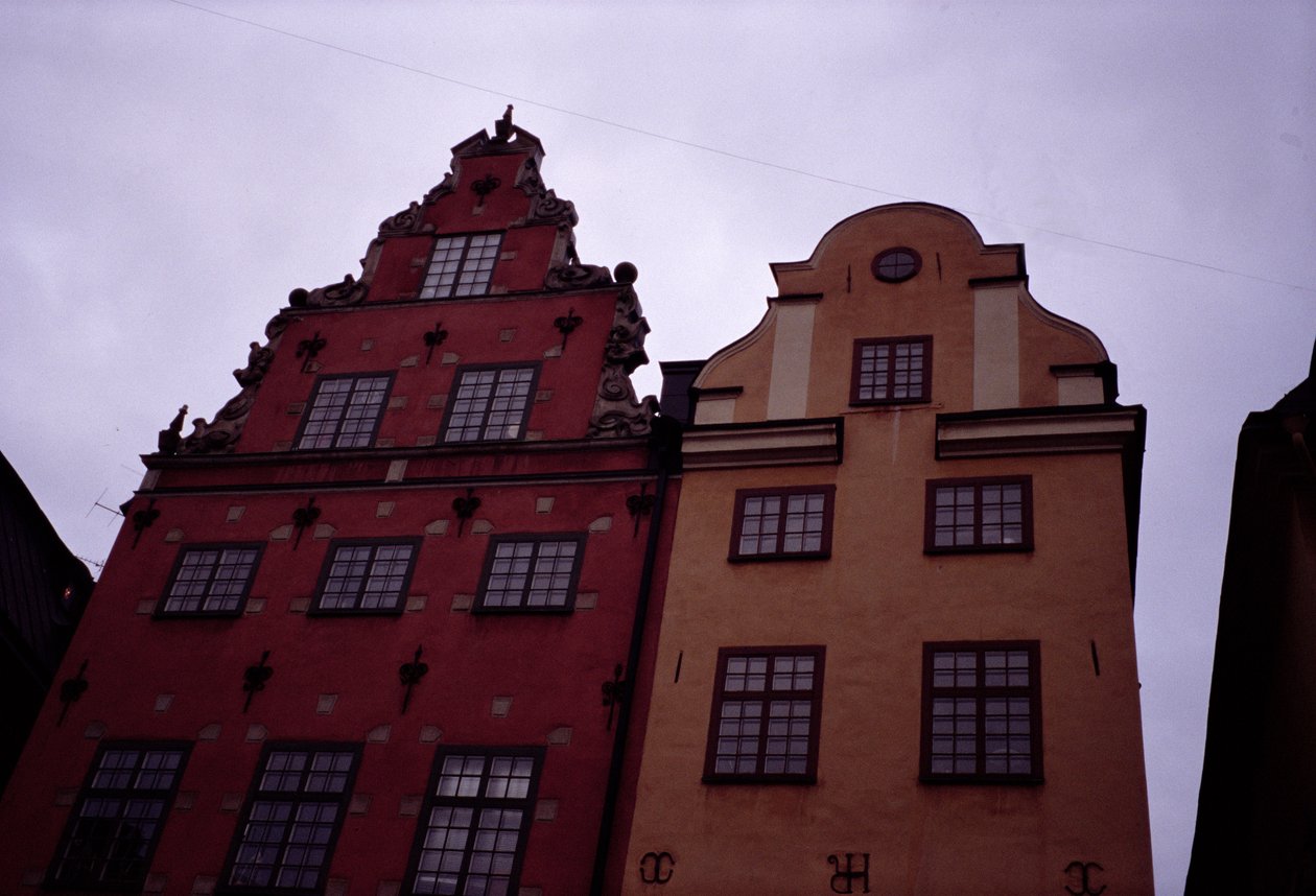 Giebelhäuser von Swedish School