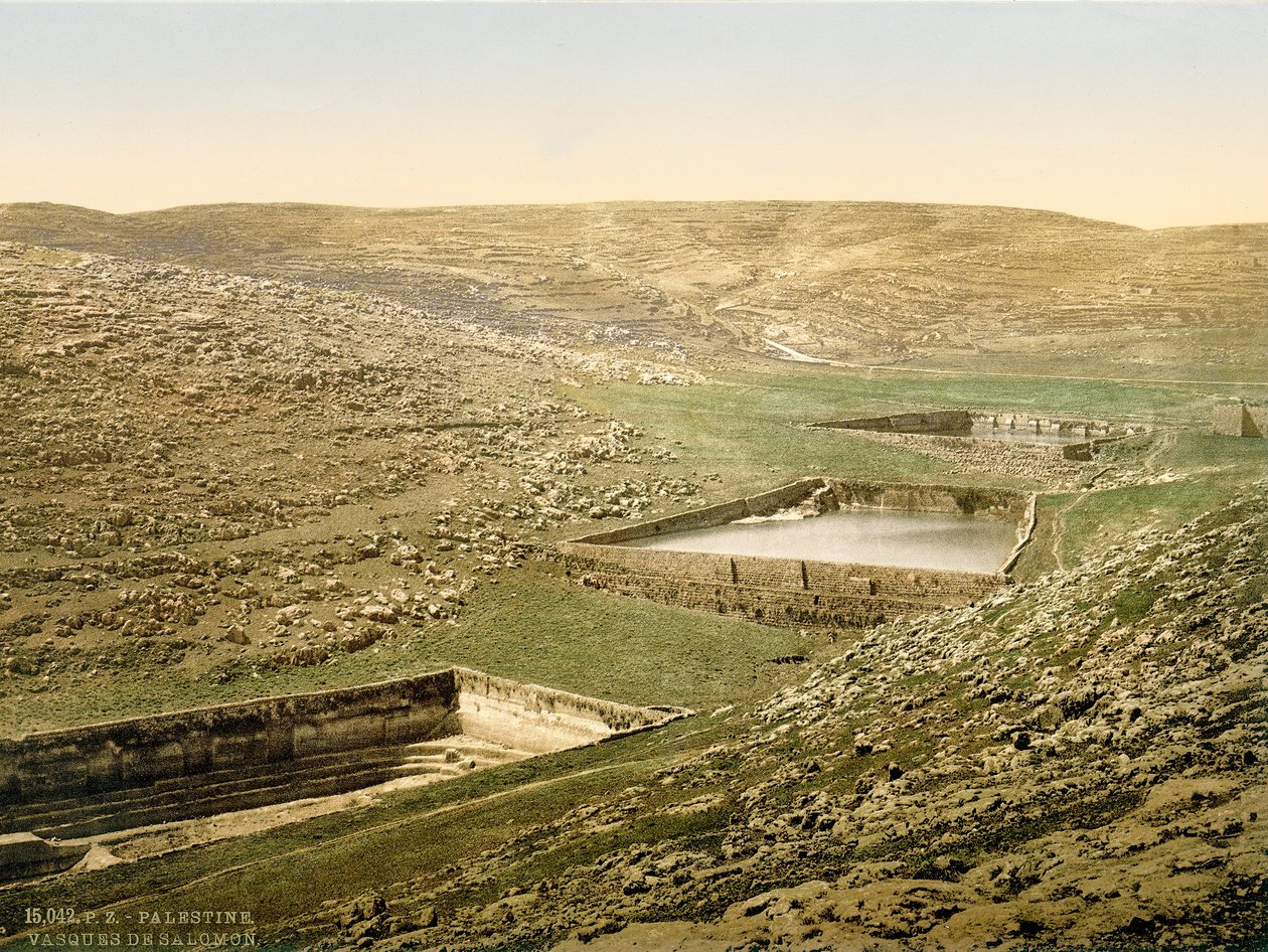 Salomons Teiche, ca. 1880-1900 von Swiss Photographer