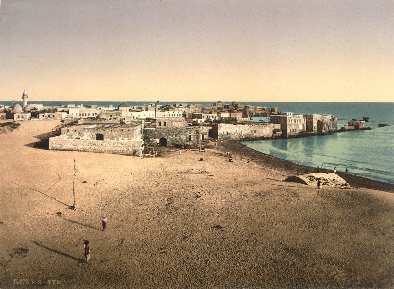 Blick auf Tyros, ca. 1880-1900 von Swiss Photographer