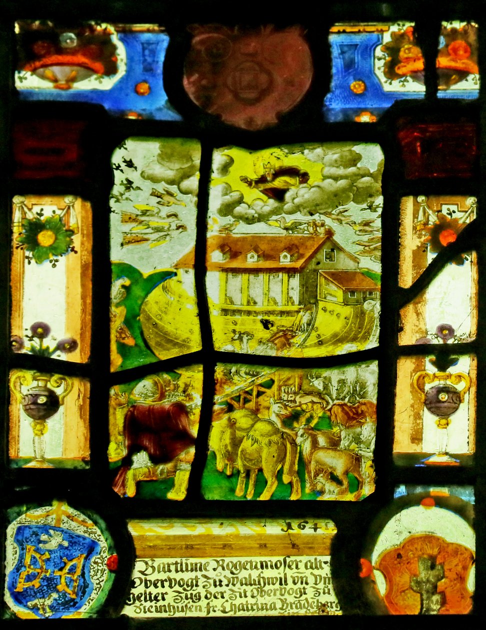Noahs Arche, 1641 von Swiss School