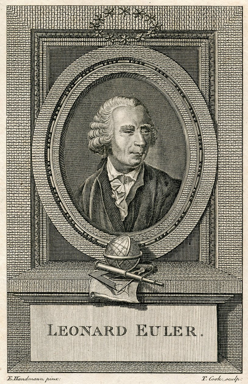 Porträt von Leonard Euler von Swiss School