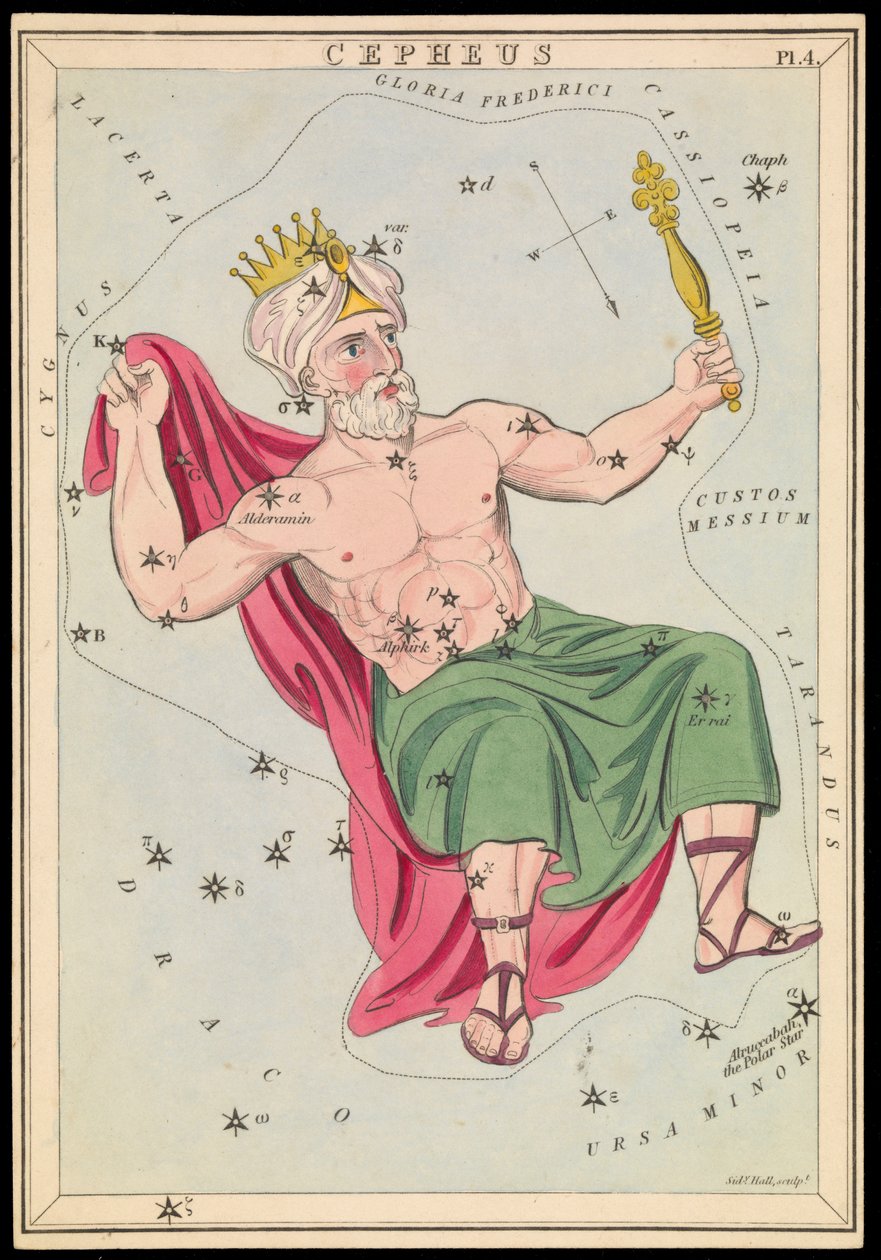 Cepheus, um 1825 von Sydney Hall