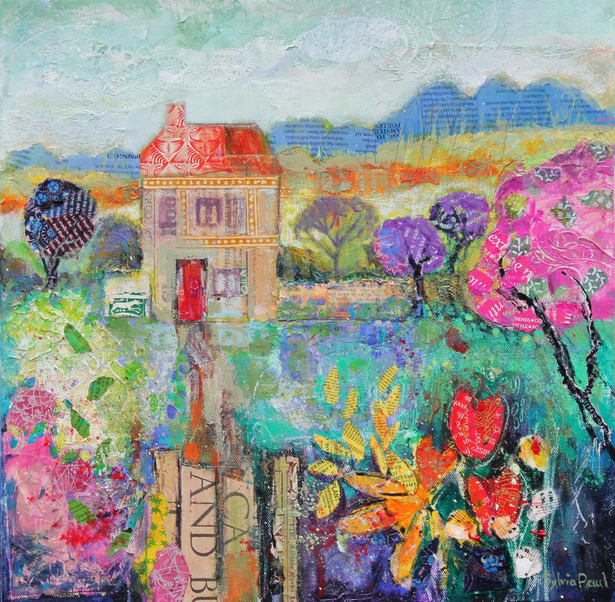 Ort auf dem Land, 2014 von Sylvia Paul