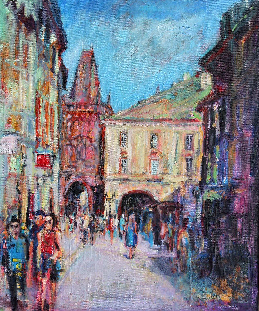 Sonnenseite, Prag von Sylvia Paul
