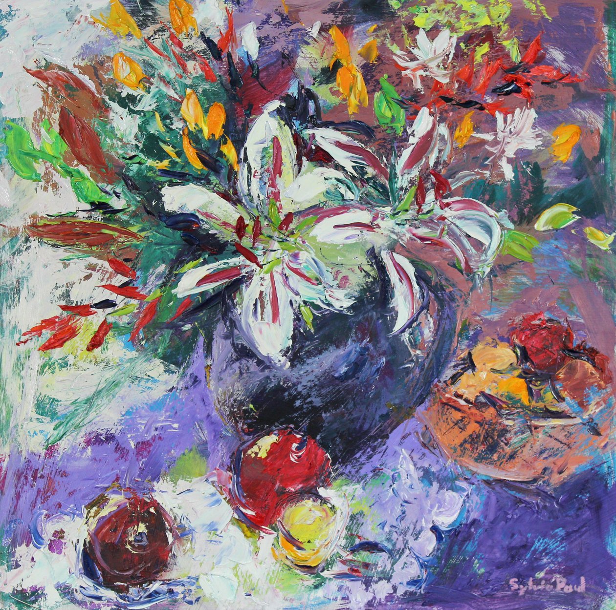 Duftender Blumenstrauß von Sylvia Paul