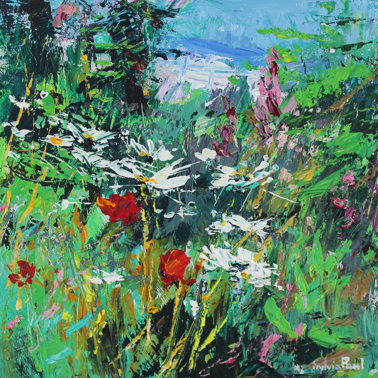 Gartenwiese von Sylvia Paul