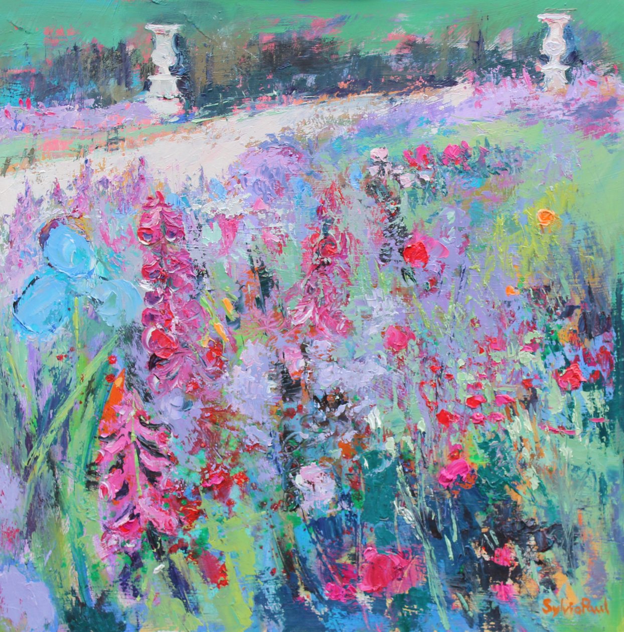 Pariser Garten von Sylvia Paul