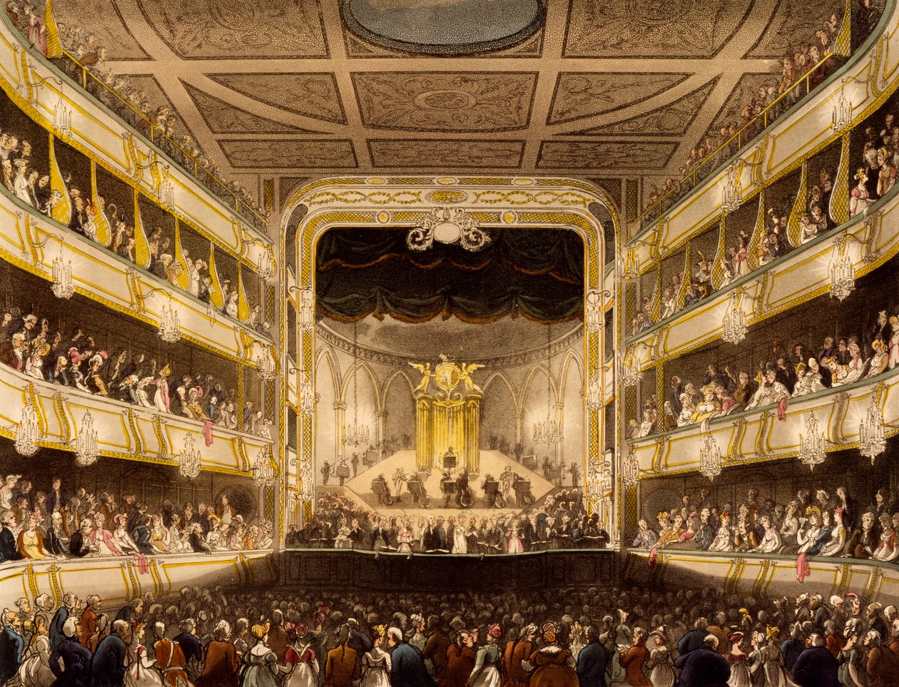Covent Garden Theatre, aus 