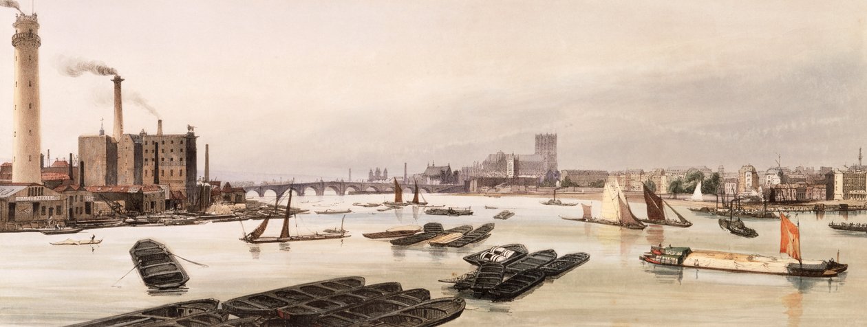Westminster von der Waterloo-Brücke, London von TS Bays