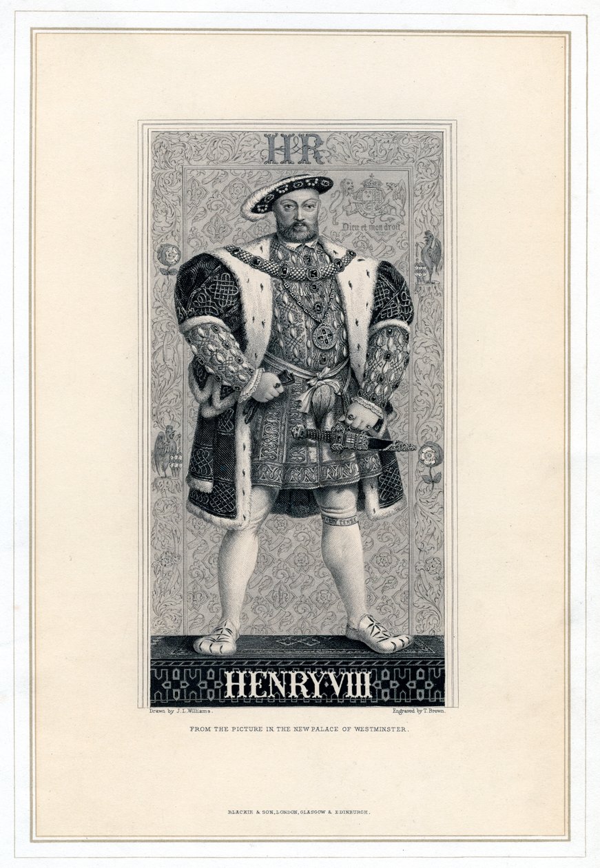 Heinrich VIII. von England, 1491-1547 von T. Brown