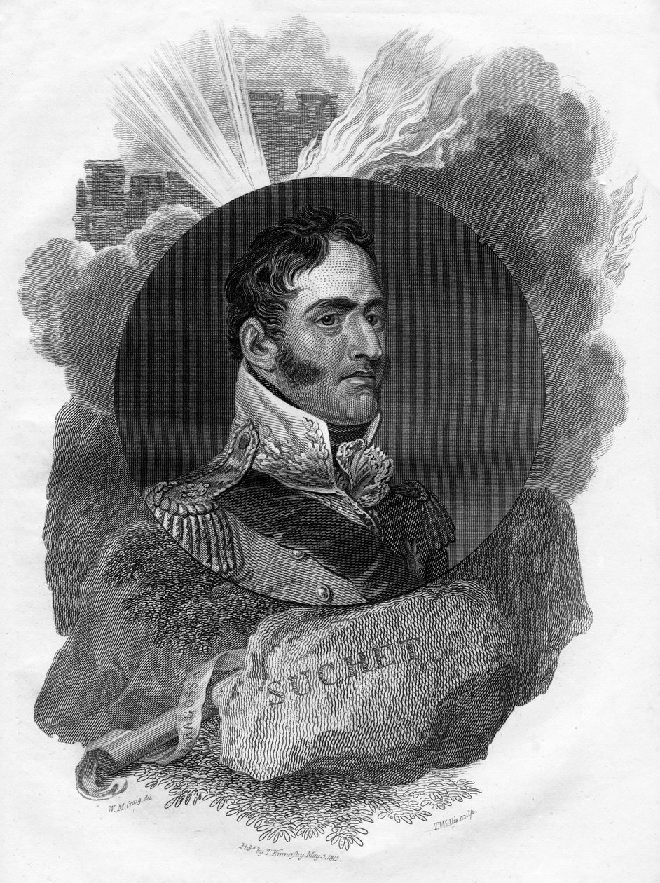 Louis Gabriel Suchet 1770-1826, 1816 von T. Wallis