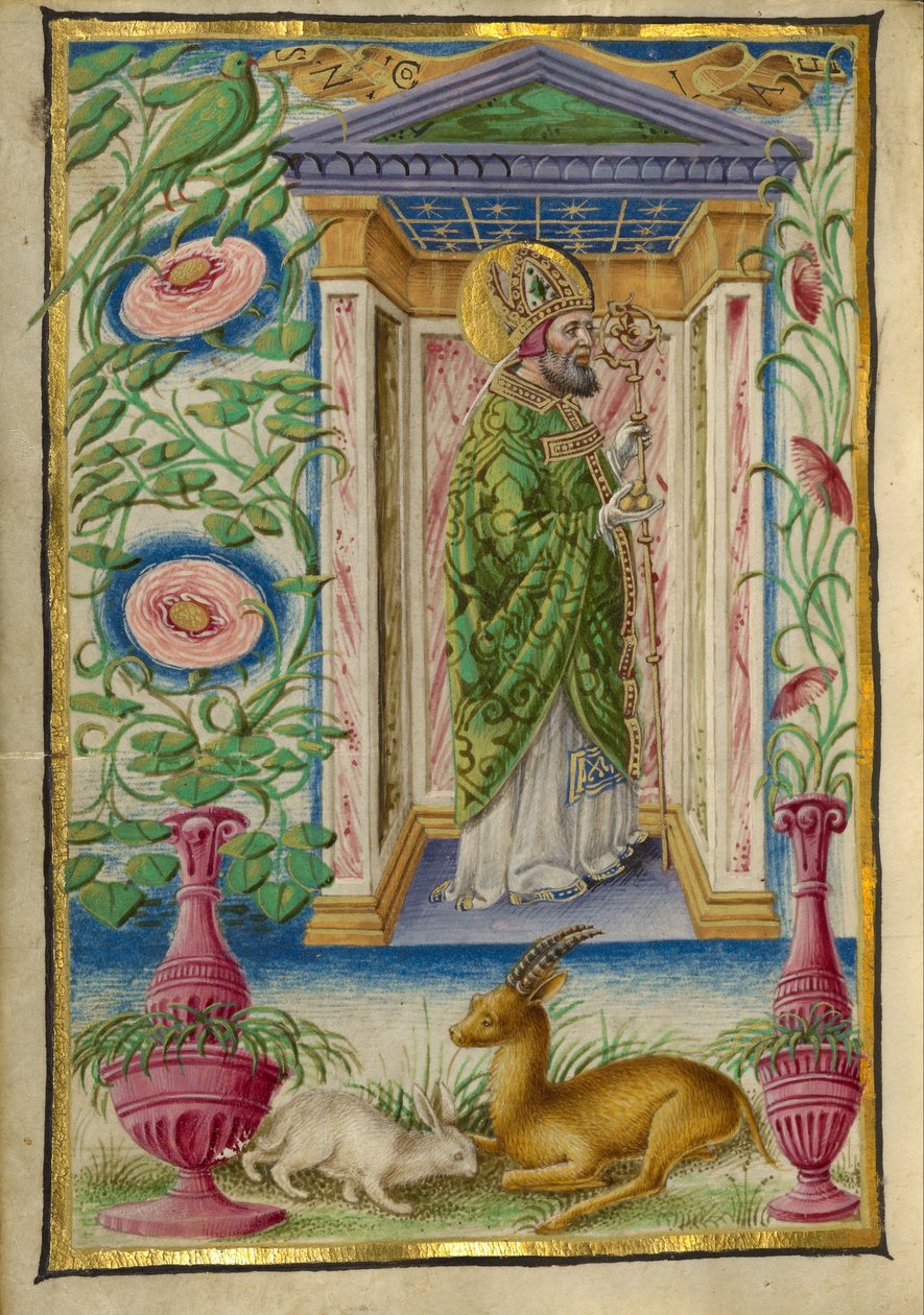 Heiliger Nikolaus von Taddeo Crivelli