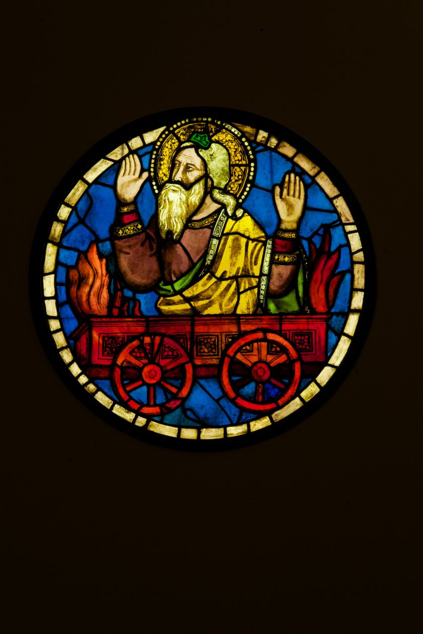 Elija (Buntglas) von Taddeo Gaddi