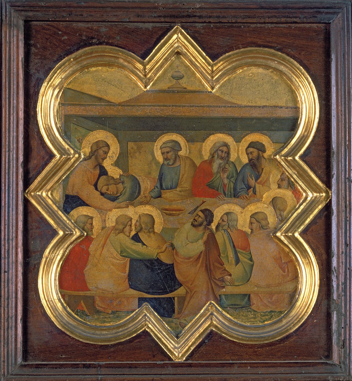 Das letzte Abendmahl von Taddeo Gaddi