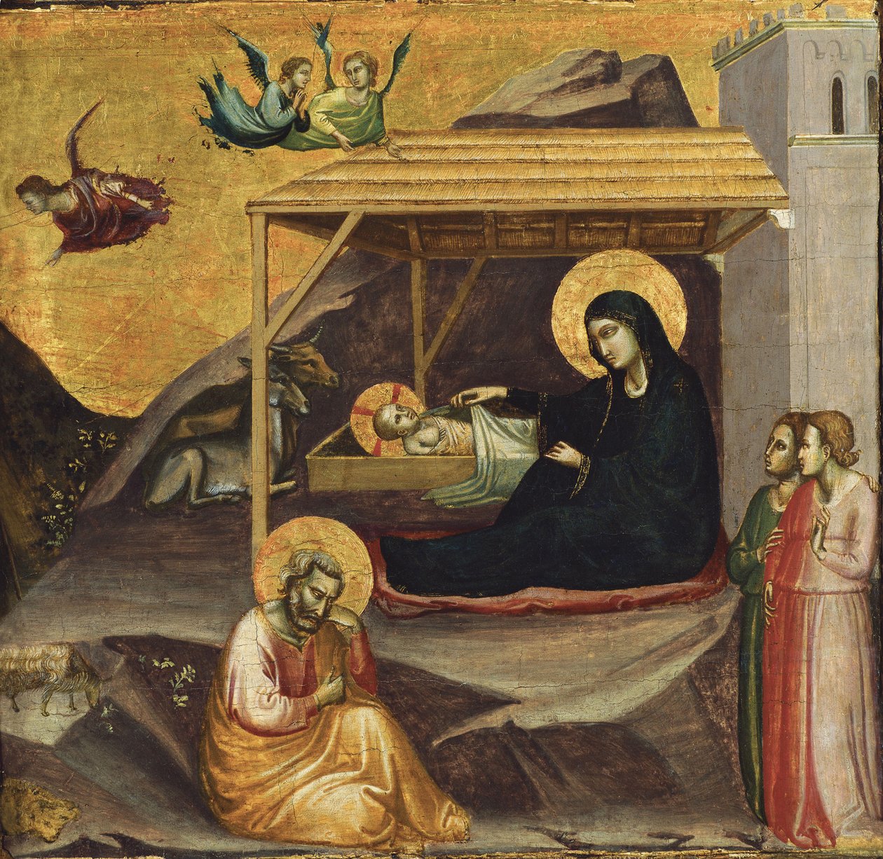 Geburt Christi von Taddeo Gaddi