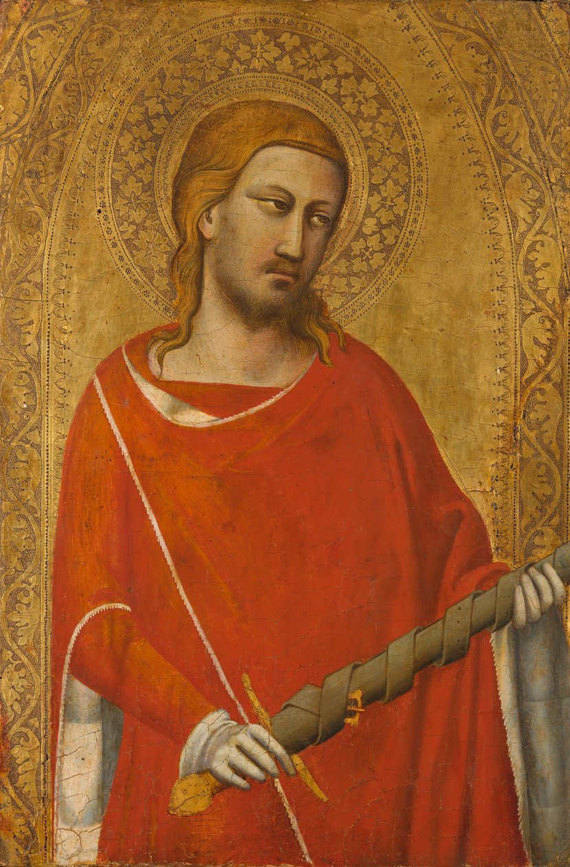 Der heilige Julian, 1340er Jahre von Taddeo Gaddi