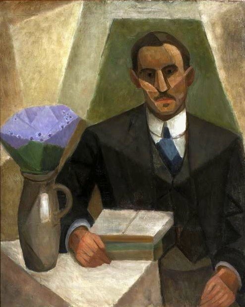 Porträt von Zygmunt Lubicz-Zaleski von Tadeusz Makowski