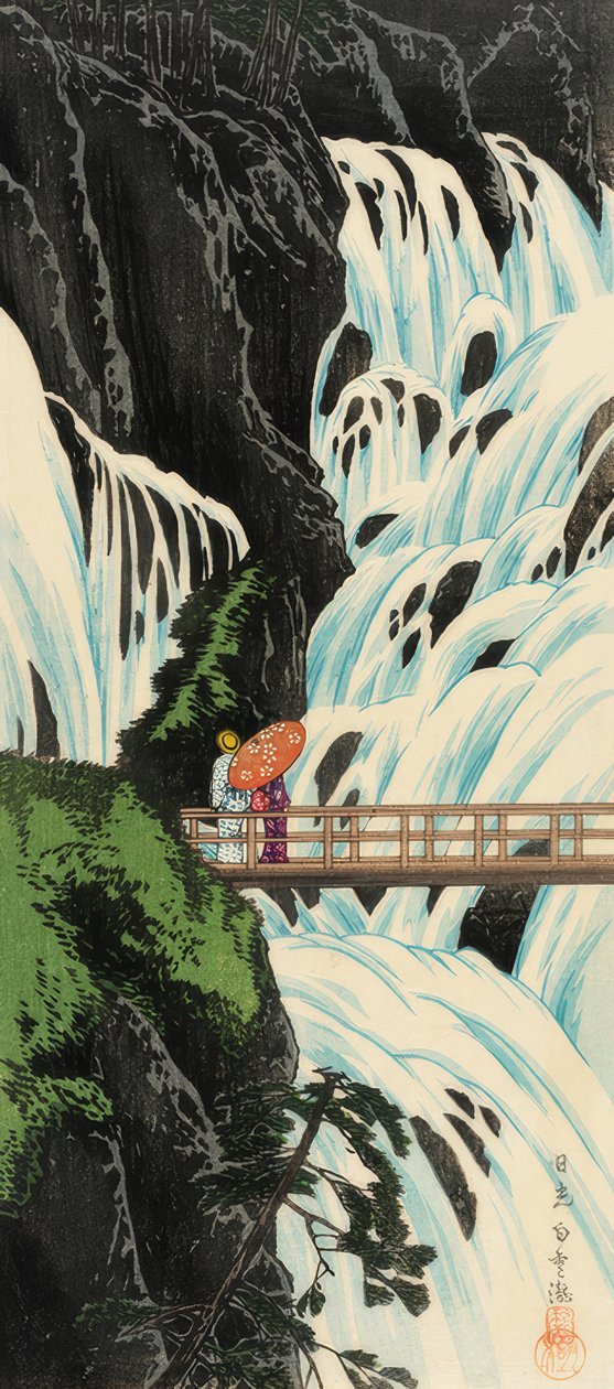 Shiragumo-Wasserfall von Nikko von Takahashi Hiroaki