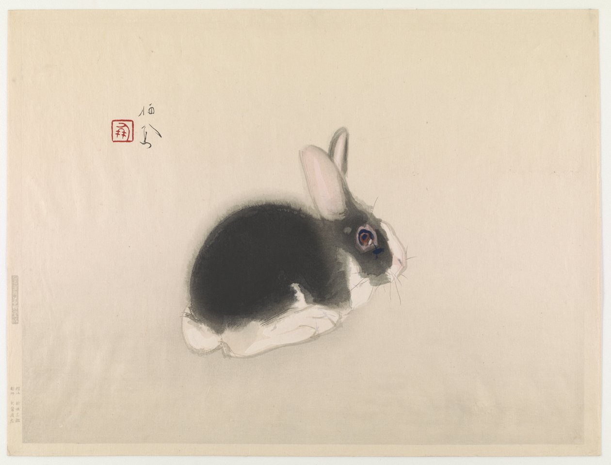 Kaninchen von Takeuchi Seiho