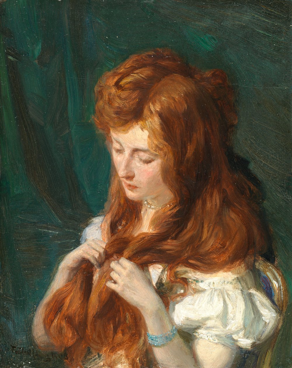 Die Toilette von Talbot Hughes