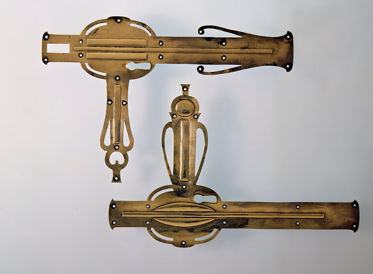 Türgriffe, 1898-99 (Metall) von Talwin Morris