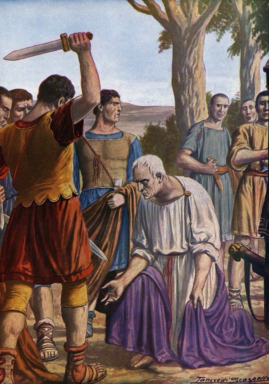 Der Tod des Cicero von Tancredi Scarpelli