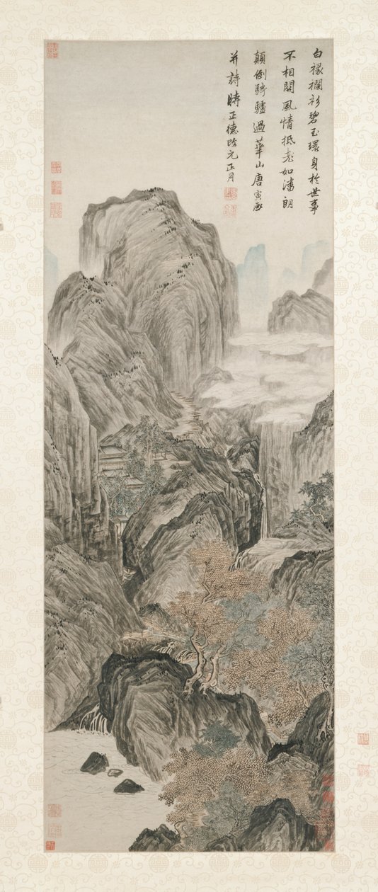 Berg Hua von Yin Tang