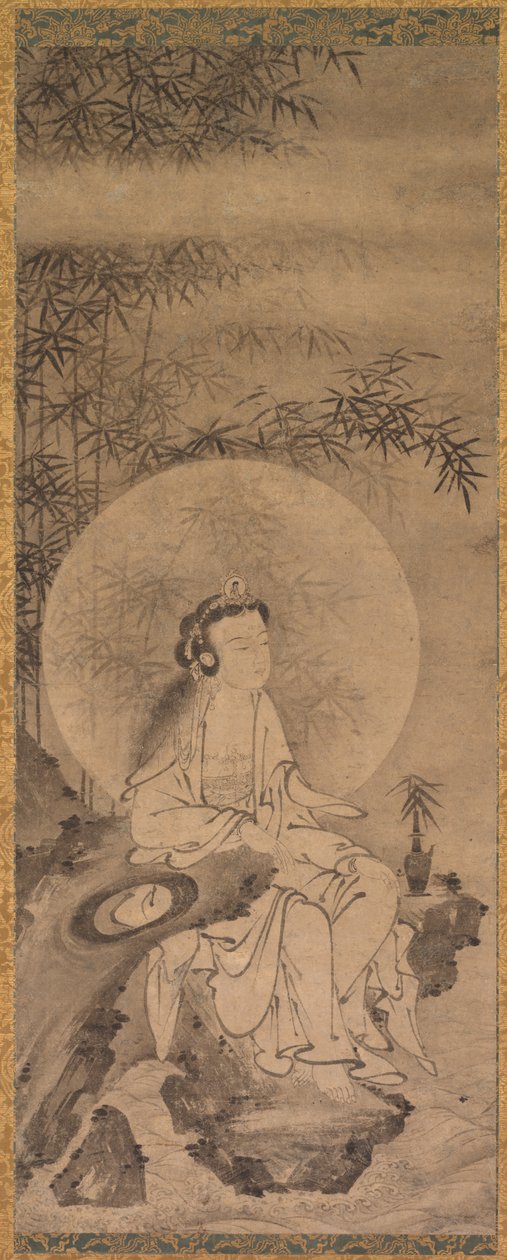 Weißgekleidete Guanyin von Tani Buncho