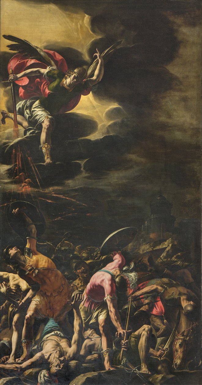 Schlacht von Sanherib von Tanzio da Varallo