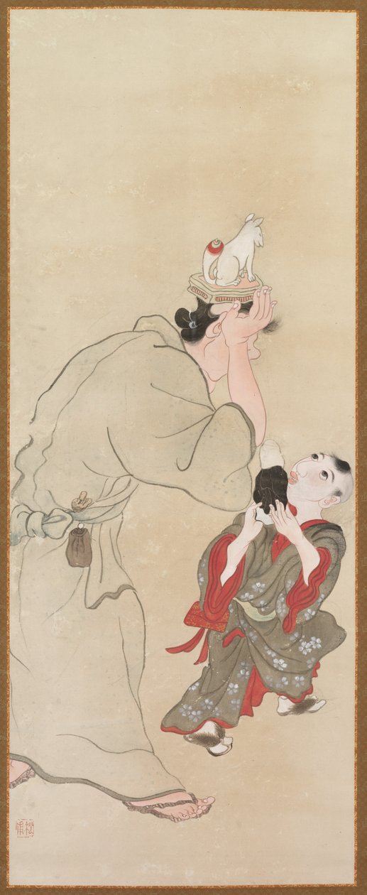 Genrebilder, ca. 1816 von Tatabe Socho