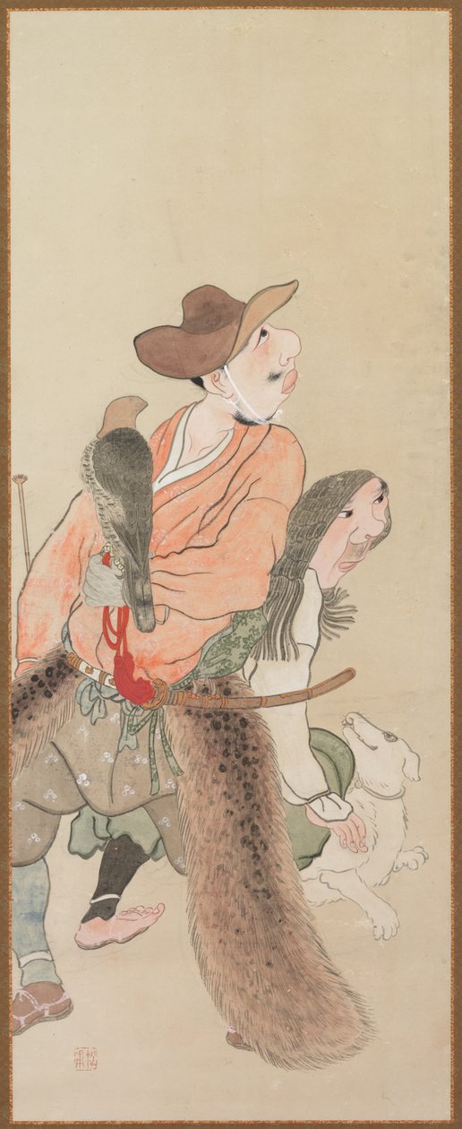 Genrebilder, ca. 1816 von Tatabe Socho