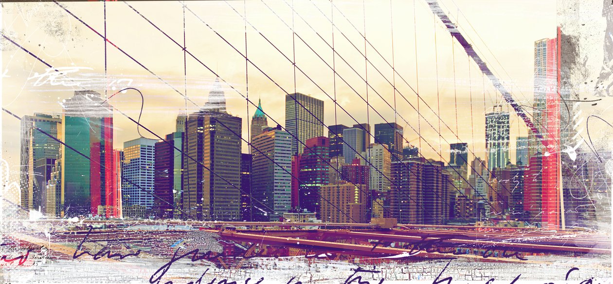 NYC Brücken von Teis Albers