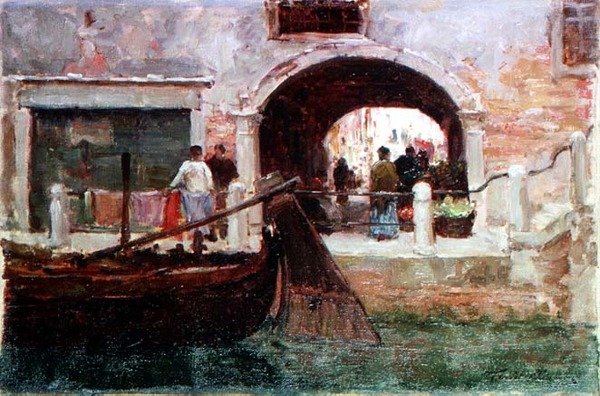 Ein venezianischer Torbogen von Terrick Williams
