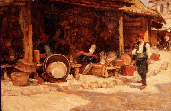 Metallarbeiter, Sarajevo von Terrick Williams